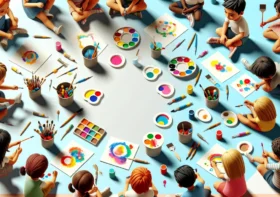 Zabawy z farbami – jak rozwijać kreatywność u dzieci?